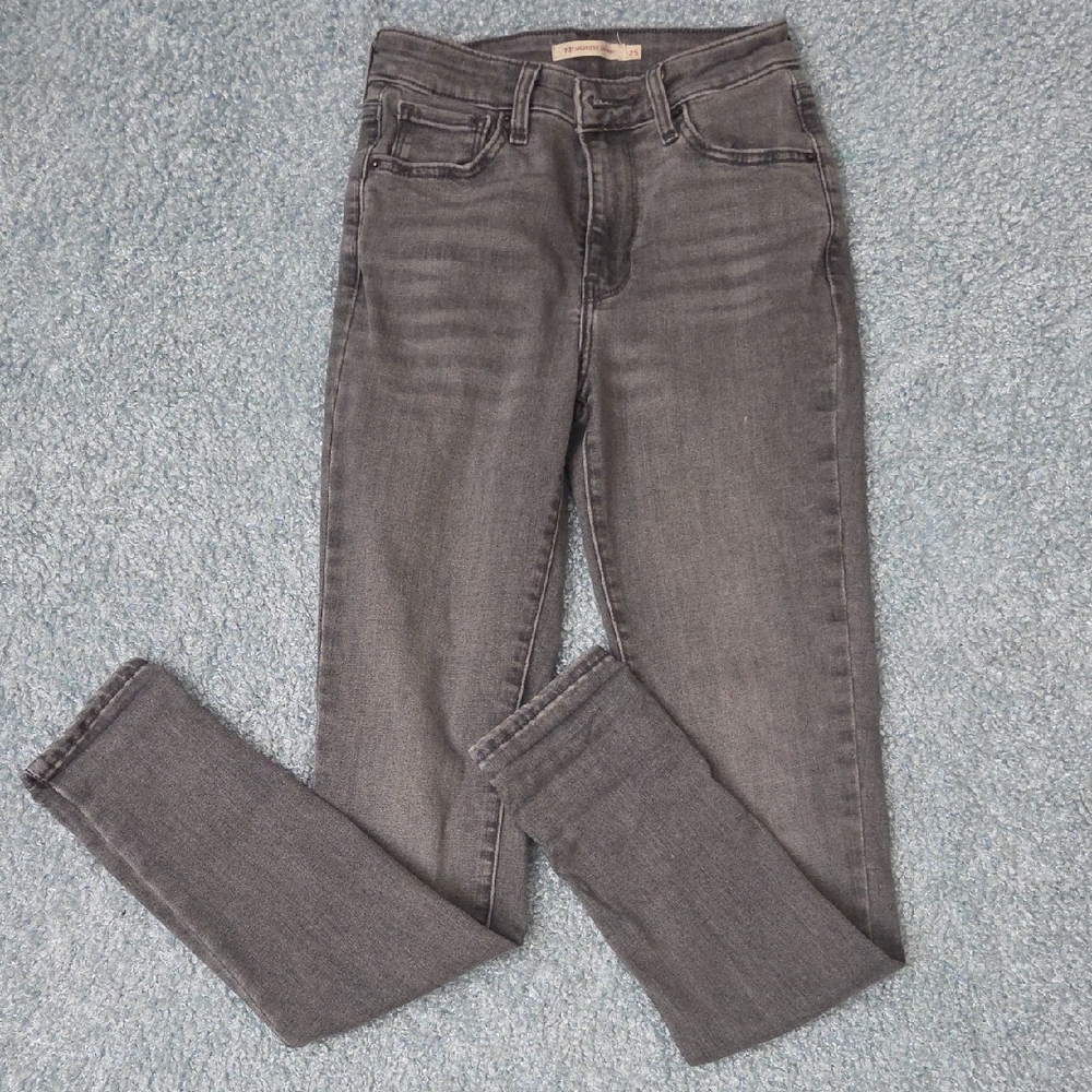 Levi Strauss Skinny High Rise Jeans - Picture 1 of 4